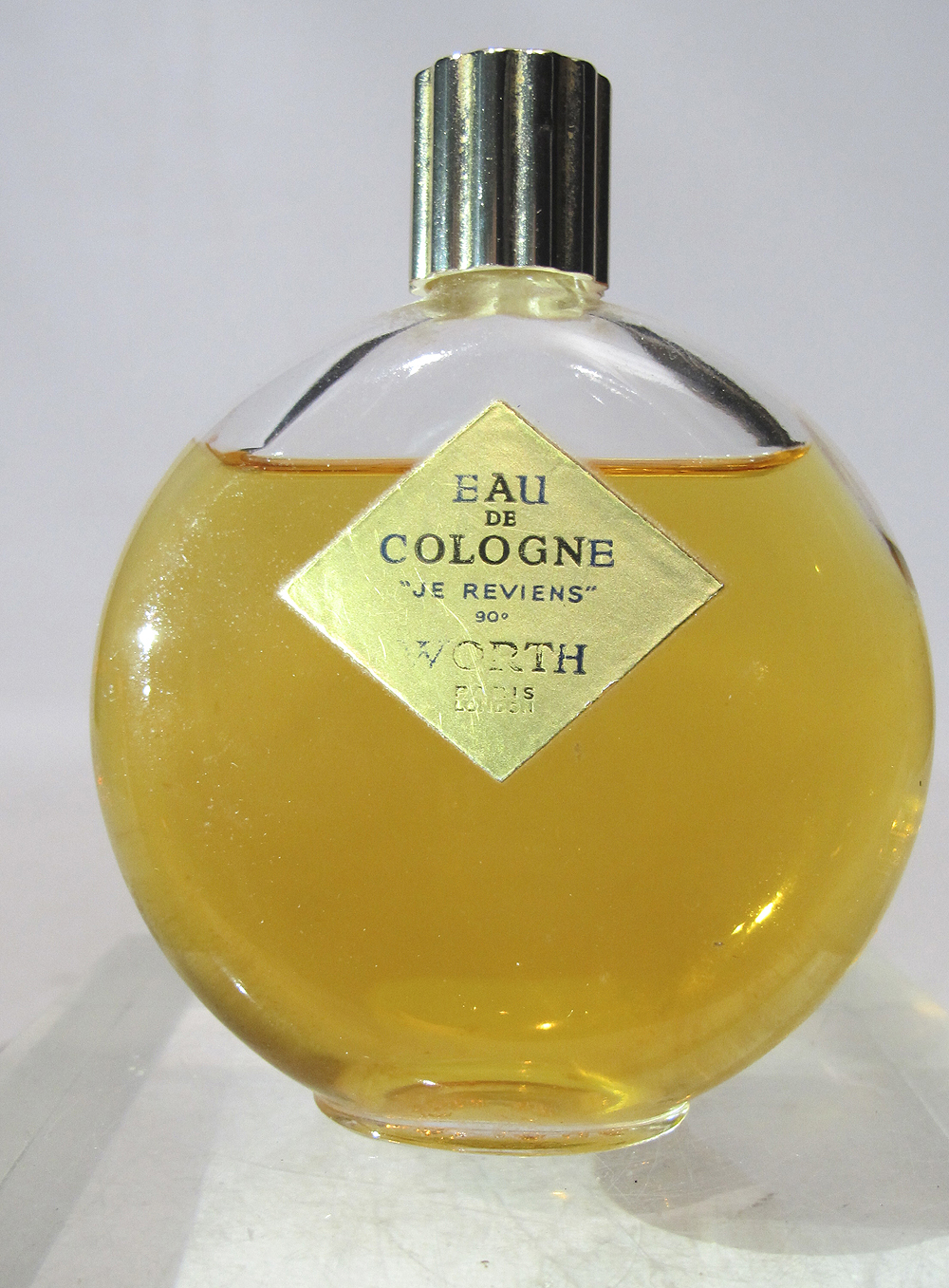 Antique Rene Lalique French Crystal Worth "Je Reviens" Perfume Bottle