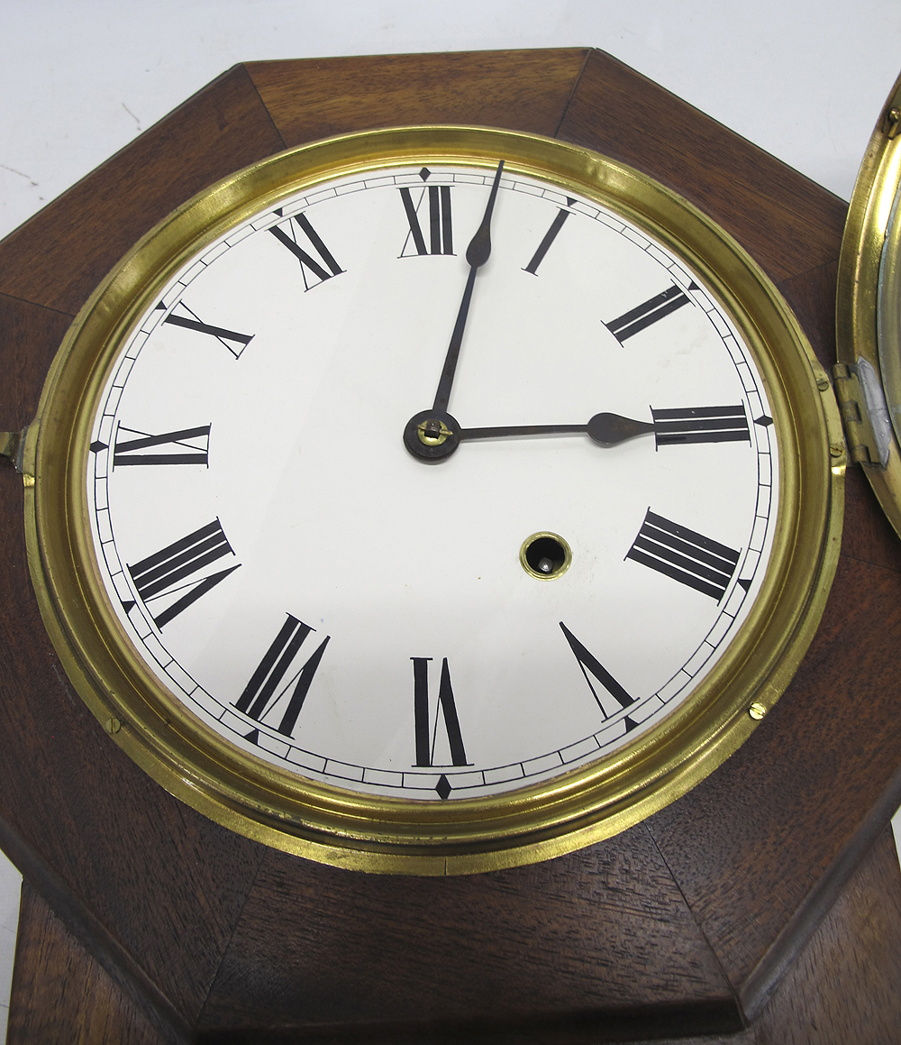 Antique Seth Thomas Regulator Pendulum Oak Wood Working Hanging Wall